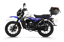 Мотоцикл дорожный ROCKOT (Рокот) QUEST 150 (белый/синий глянцевый) с ЭПТС