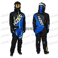 Комбинезон для снегохода HIZER (Хайзер) №2 black-blue (текстиль) (XL)