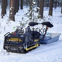 Мотобуксировщик Навигатор 600 Long 25 л.с. (эл. запуск, реверс. тормоз, подогрев ручек, длинная база 1850мм)