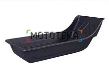 Сани волокуши ЦентрПласт 1800 с отбойником с накладками