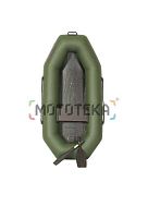 Лодка ПВХ Лоцман Стандарт 200 ГР зелёный