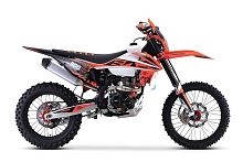 Мотоцикл кроссовый / эндуро Zuumav (Зуумав) K8 CBS300 чёрный/оранжевый