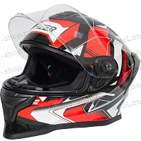 Шлем мото интеграл HIZER (Хайзер) J5325 №2 (XXL) red