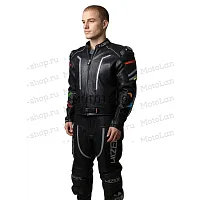 Комбинезон мотоциклетный (кожа) HIZER (Хайзер) CE-1070 Gray (S)