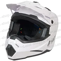 Шлем мото кроссовый HIZER (Хайзер) J6801 №2 (S) white