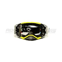 Очки кроссовые ROCKOT (Рокот) RM-135 (жёлтый/прозрачная, Anti-Scratch)