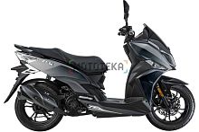 Скутер SYM (Сим) Jet14 200 матовый черный с ПТС