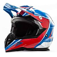 Шлем мото кроссовый HIZER (Хайзер) 615 (S) #5 blue