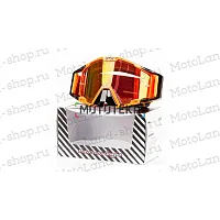 Очки Мотокросс GTX 5025 черно/оранжевые