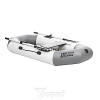 Лодка ПВХ Тонар Бриз 190 (с веслами) бело/серый