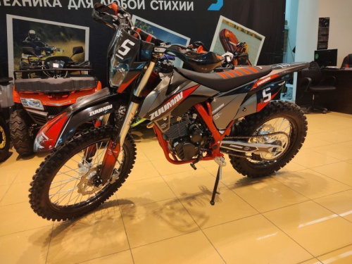 Мотоцикл кроссовый / эндуро Zuumav (Зуумав) K5 LITE красный фото 3