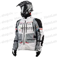 Куртка мотоциклетная (текстиль) GTX EJ-2405 LIGHT GREY (M)
