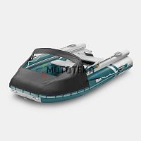 Лодка ПВХ GLADIATOR (Гладиатор) E 420 X морской зеленый/белый (Спб)