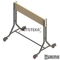 Стойка Техномарин для 2-х ПЛМ передвижная
