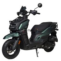 Скутер MotoLand (Мотолэнд) TANK 150 зелёный с ПТС