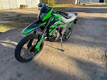 Мотоцикл кроссовый / эндуро Racer (Рейсер) RC300 - GY8V XSR зелёный с ПТС