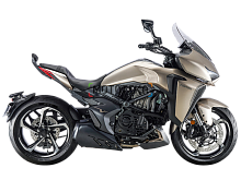 Мотоцикл дорожный Zontes (Зонтес) ZT350 - VX (4T ZT184MP EFI) 17/17 (2023 г.) золотой с ПТС