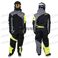 Комбинезон для снегохода KLIM RAILSLIDE №1 black-yellow (текстиль) (XL)