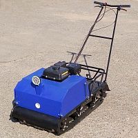 Мотобуксировщик Лидер Сигма - 2, 8 л.с. с рычажным лыжным модулем