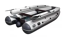 Лодка ПВХ SibRiver (Сибривер) Allaska (Аляска) - 360 Drive lux серый/тёмно-серый