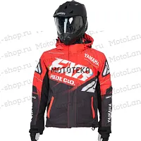 Куртка для снегохода FXR Yamaha Boost №5 black-red (текстиль) (L)