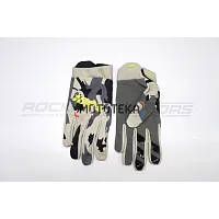 Мотоперчатки кроссовые 100% #3 (M, камуфляж)
