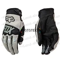 Перчатки мото FOX (Фокс) №13 Light gray (XL) мотокросс