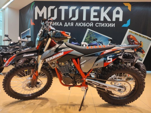 Мотоцикл кроссовый / эндуро Zuumav (Зуумав) K5 LITE красный фото 2