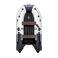 Лодка ПВХ Ривьера Компакт 2900 НДНД светло-серый/синий