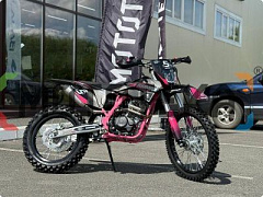 Техника в наличии! Мотоцикл кроссовый / эндуро Zuumav (Зуумав) K5 LITE розовый