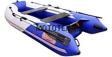 Лодка ПВХ Hunterboat Стелс 275 АЭРО синий/белый